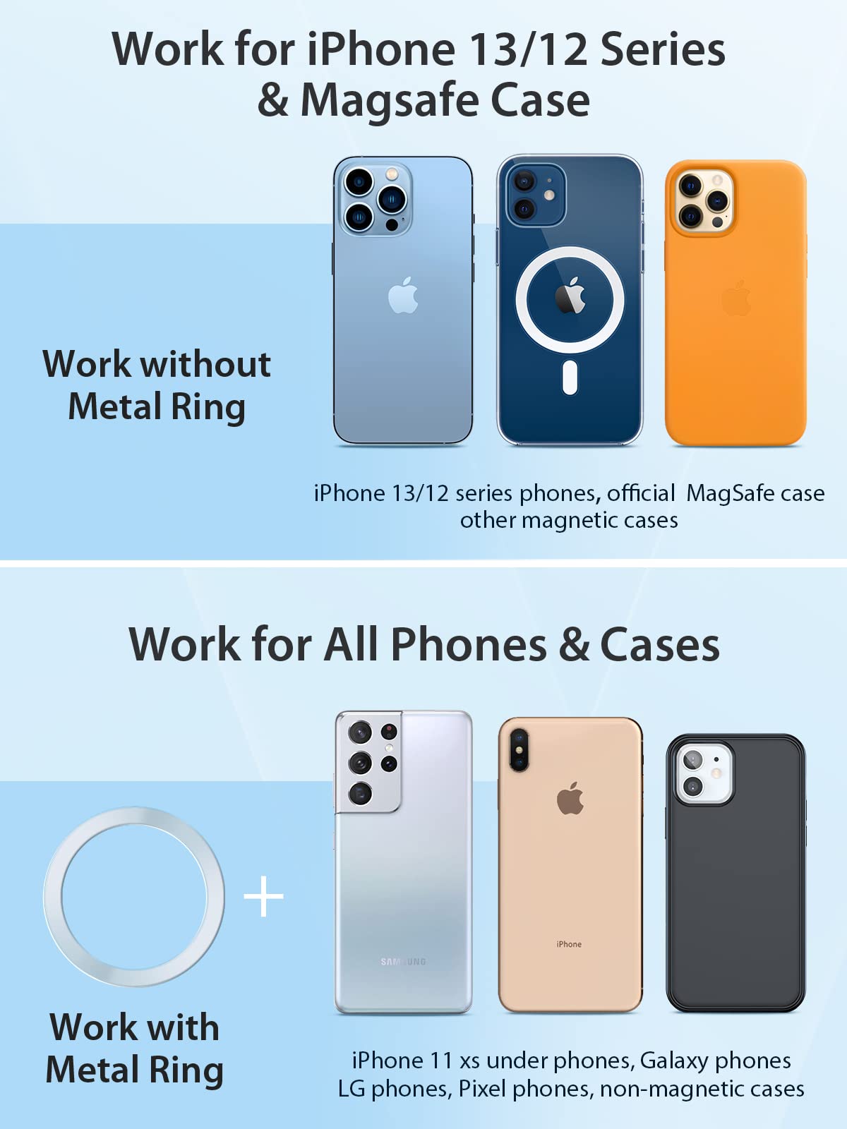 VICSEED for MagSafe Car Mount [Upgraded Strongest Magnet Power] Magnetic Phone Holder for Car Vent 360 Adjustable Magnetic Car Phone Holder Mount for iPhone 17 Pro Max 16 15 14 13 12 Plus Mini