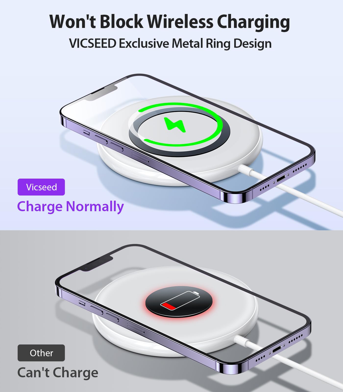 VICSEED for MagSafe Car Mount [Upgraded Strongest Magnet Power] Magnetic Phone Holder for Car Vent 360 Adjustable Magnetic Car Phone Holder Mount for iPhone 17 Pro Max 16 15 14 13 12 Plus Mini