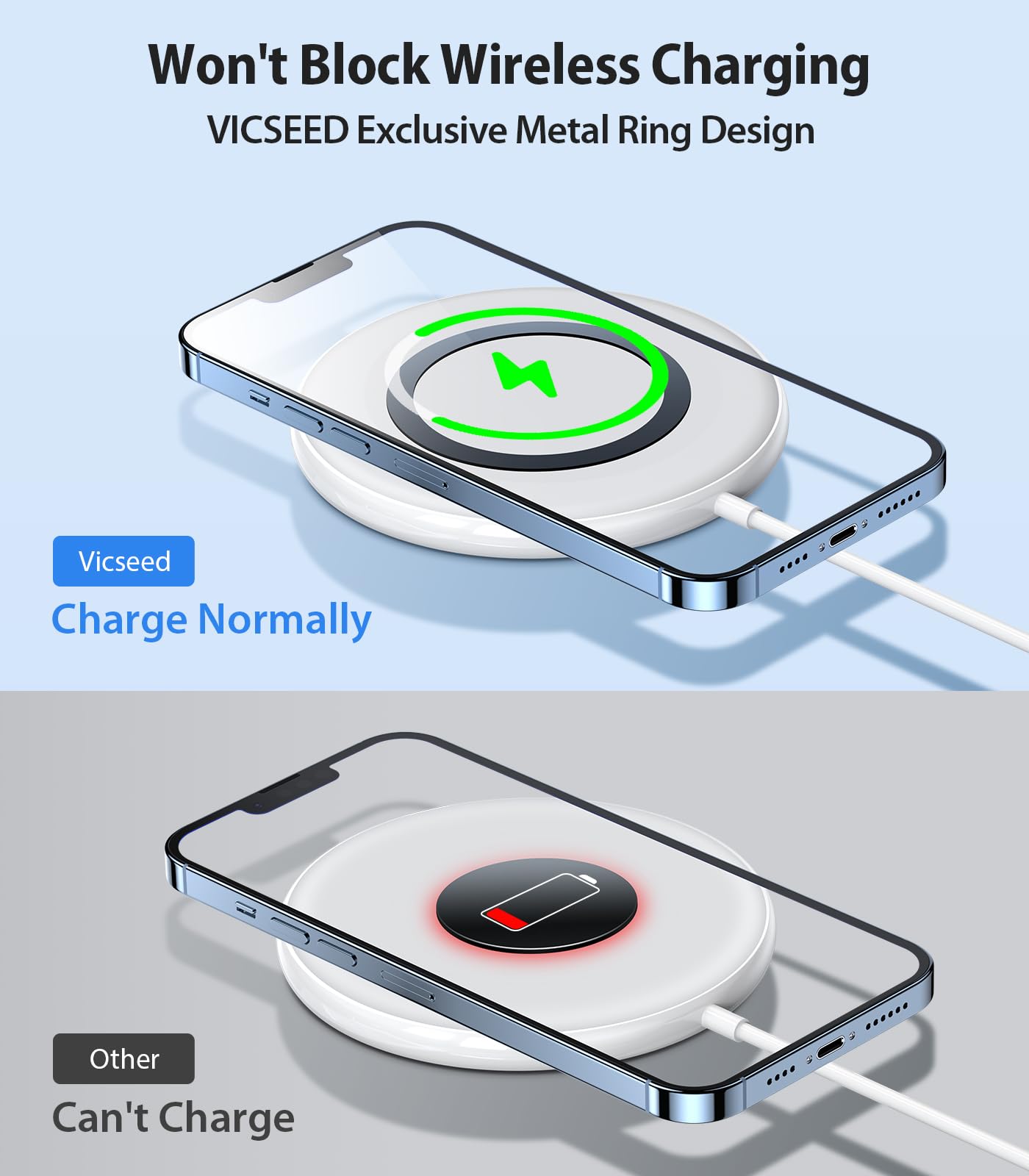 VICSEED for MagSafe Car Mount [Upgraded Strongest Magnet Power] Magnetic Phone Holder for Car Vent 360 Adjustable Magnetic Car Phone Holder Mount for iPhone 17 Pro Max 16 15 14 13 12 Plus Mini